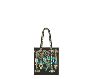 Buy Vivienne Westwood Tote Artichoke Black at Sasom – Authentic and Ready to Ship