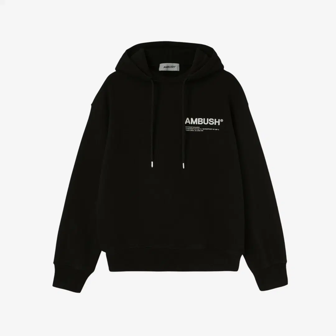 AMBUSH (W) AMBUSH Workshop Hoodie Black Cloud Dancer