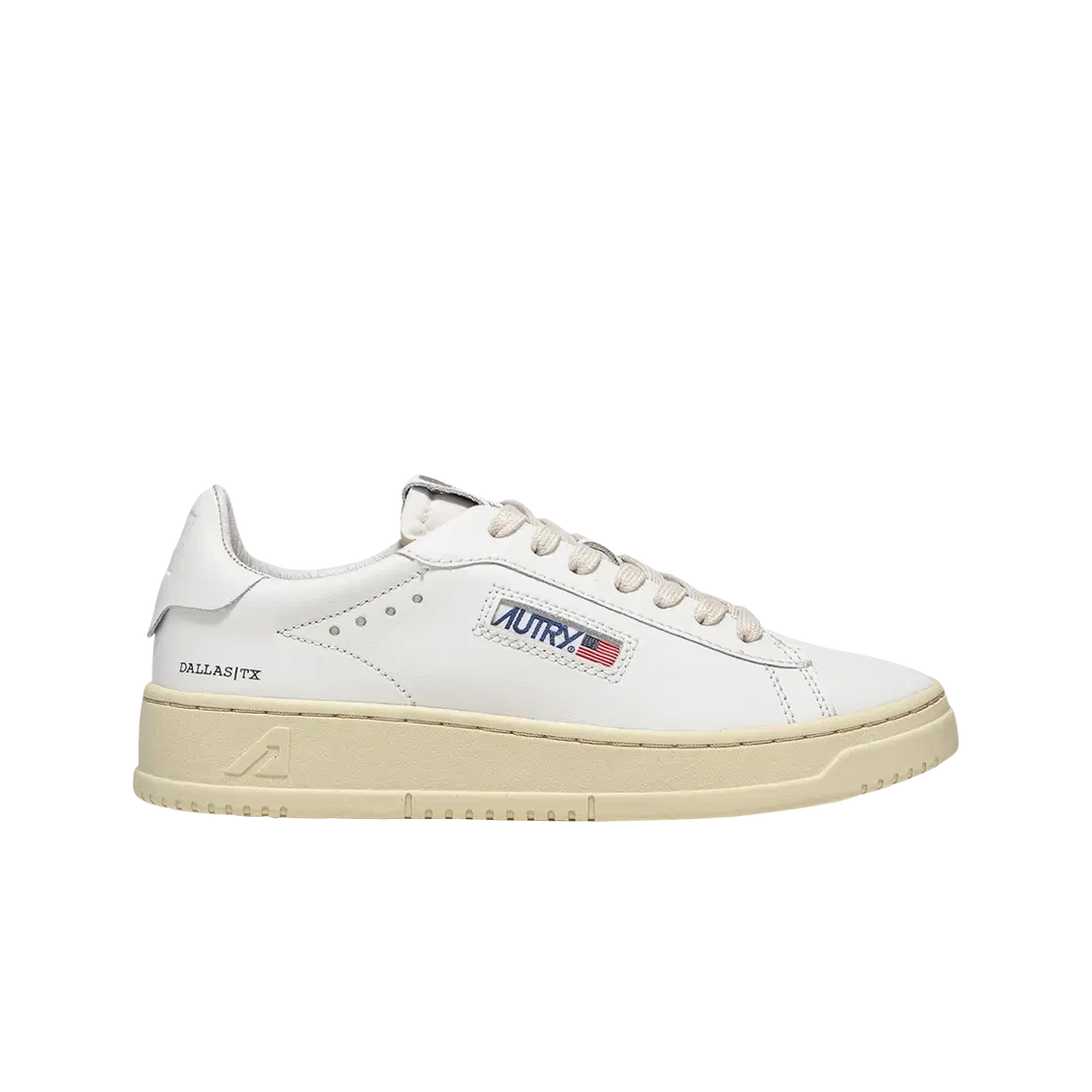 Autry (W) Autry Dallas Low Leather Sneakers White