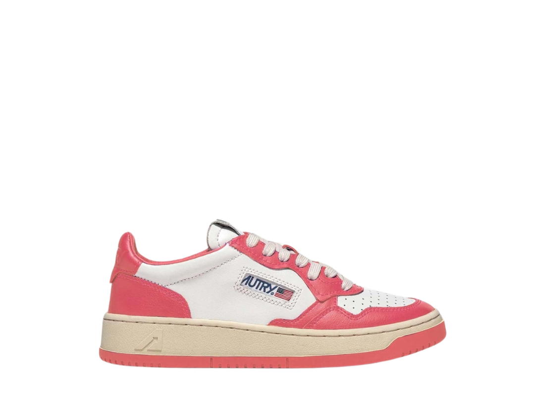 Autry Autry Medalist Low Leather Sneakers White Lobster (W) 