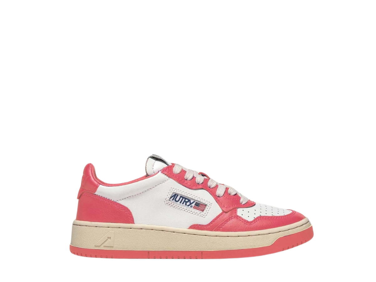Autry Autry Medalist Low Leather Sneakers White Lobster (W)