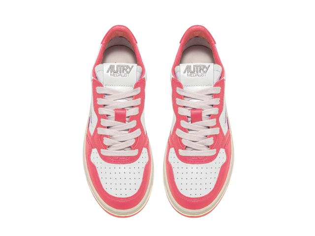 Autry Autry Medalist Low Leather Sneakers White Lobster (W)  - view 3
