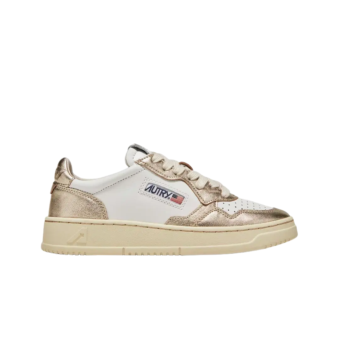 Autry (W) Autry Medalist Low Leather Sneakers White Platinum