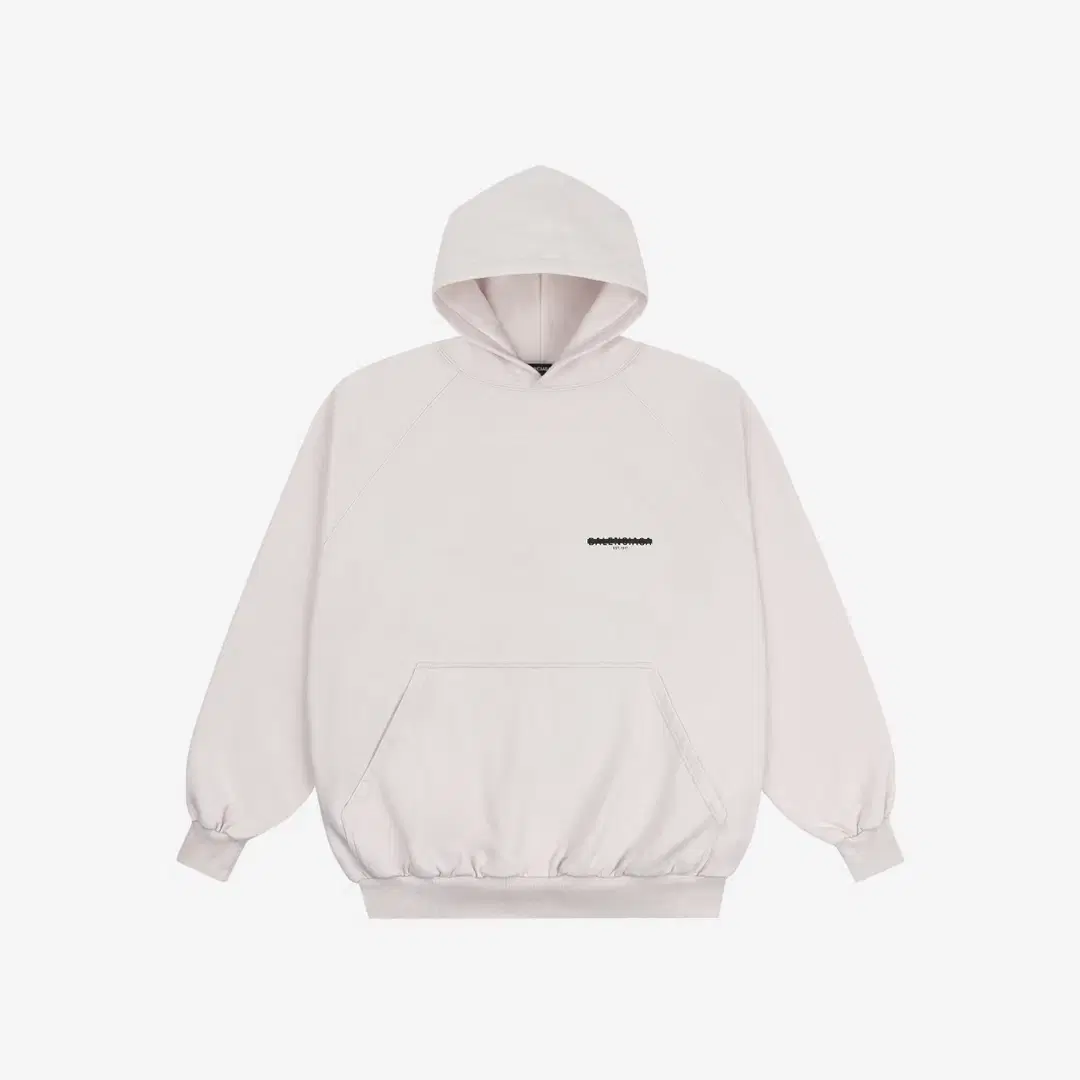 Balenciaga (W) Balenciaga Strike 1917 Oversized Hoodie Off White