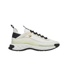Buy (W) Chanel Mixed Fibers Sneakers Velvet Calfskin & Gold Ivory at Sasom – Authentic and Ready to Ship