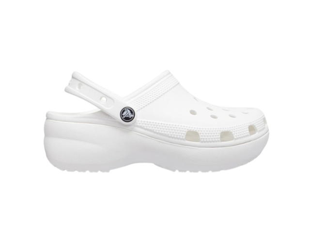 Crocs Crocs Classic Platform Clog White (W) - view 1