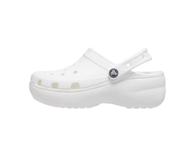 Crocs Crocs Classic Platform Clog White (W) - view 2