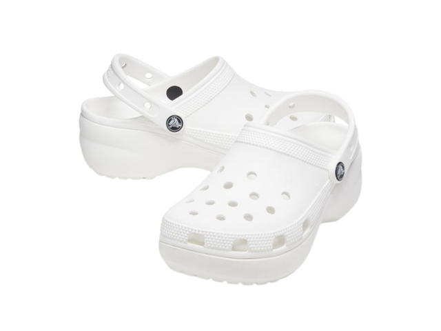 Crocs Crocs Classic Platform Clog White (W) - view 3