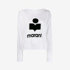 Buy (W) Isabel Marant Kilsen Linen LS T-Shirt White at Sasom – Authentic and Ready to Ship