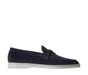 Buy (W) Loro Piana Summer Charms Walk Suede Calfskin Argo Blue Melange at Sasom – Authentic and Ready to Ship