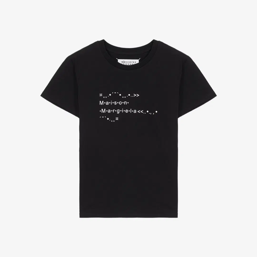 Maison Margiela (W) Maison Margiela Font Generator T-Shirt Black