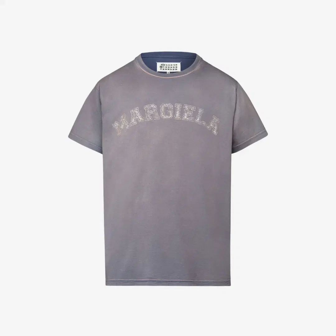 Maison Margiela (W) Maison Margiela Logo Cotton Jersey T-Shirt Lilac