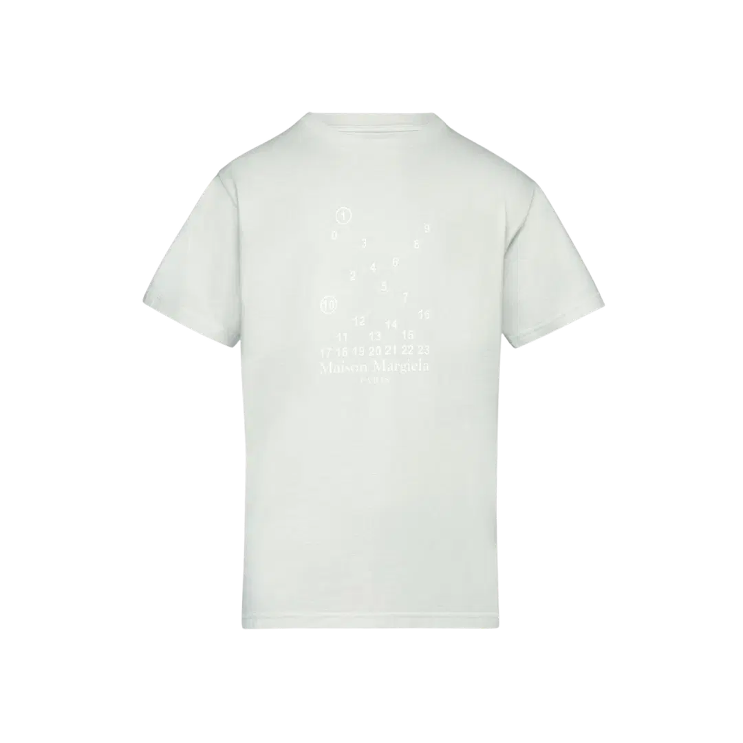 Maison Margiela (W) Maison Margiela Numeric Logo T-Shirt Off White