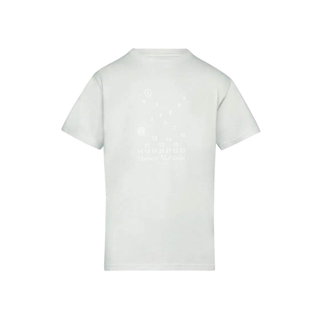 Maison Margiela (W) Maison Margiela Numeric Logo T-Shirt Off White