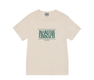 Buy (W) Marithe Francois Girbaud Classic Logo T-Shirt Light Beige at Sasom – Authentic and Ready to Ship
