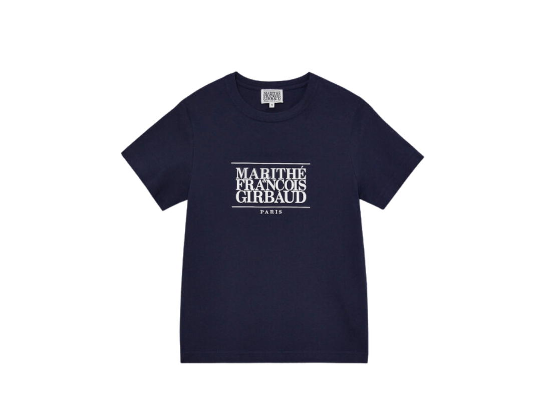 Marithe Francois Girbaud (W) Marithe Francois Girbaud Classic Logo T-Shirt Navy