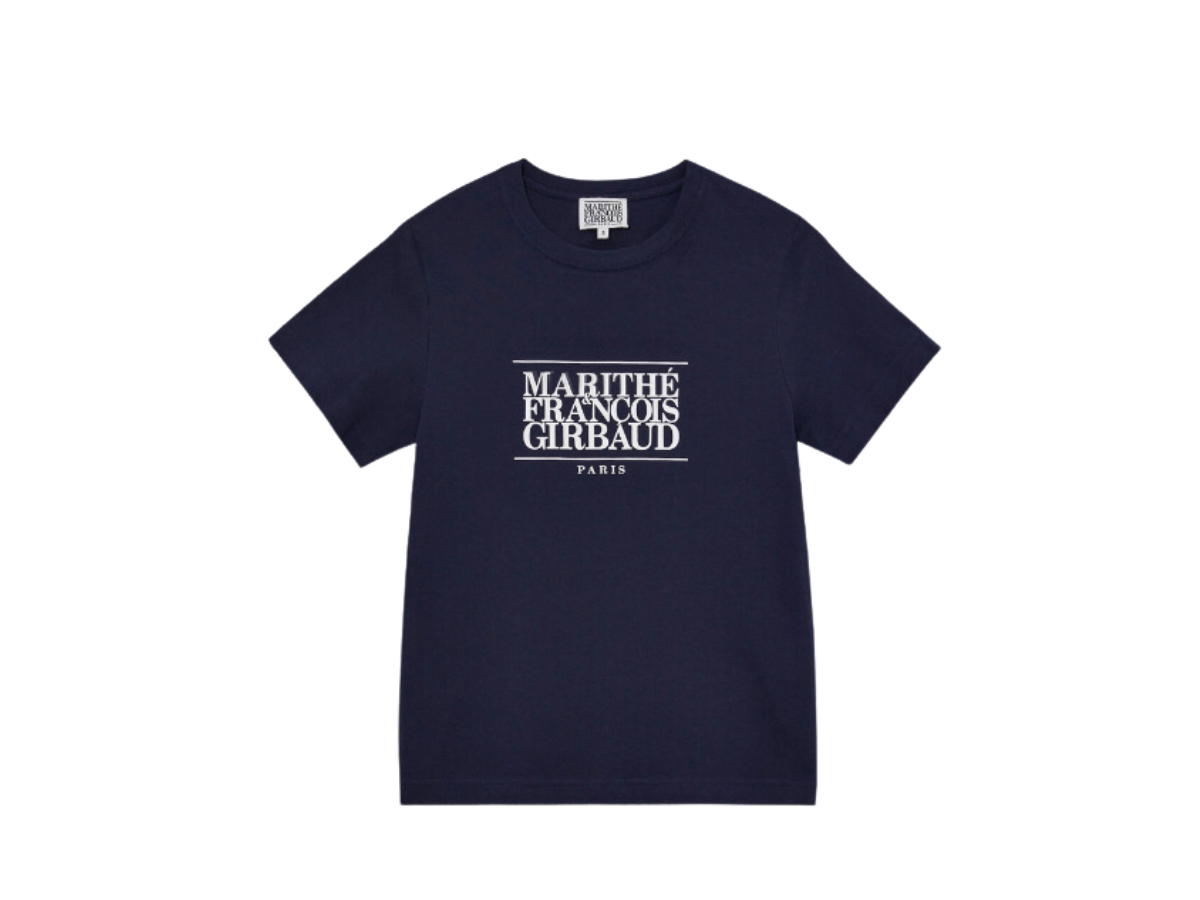 Marithe Francois Girbaud (W) Marithe Francois Girbaud Classic Logo T-Shirt Navy