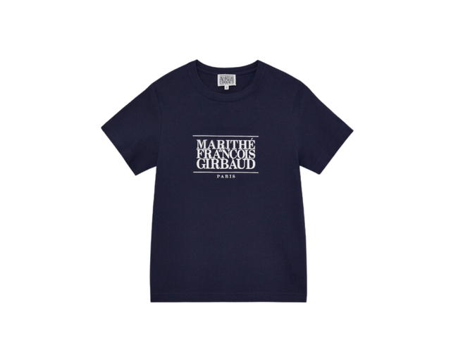 Marithe Francois Girbaud (W) Marithe Francois Girbaud Classic Logo T-Shirt Navy - view 1