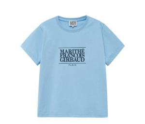 Buy (W) Marithe Francois Girbaud Classic Logo T-Shirt Sky Blue at Sasom – Authentic and Ready to Ship