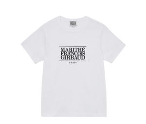 Buy (W) Marithe Francois Girbaud Classic Logo T-Shirt White at Sasom – Authentic and Ready to Ship