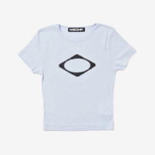 Buy (W) Mischief Rhombus Blur T-Shirt Mini Sky Blue - The Hyundai Seoul Exclusive at Sasom – Authentic and Ready to Ship