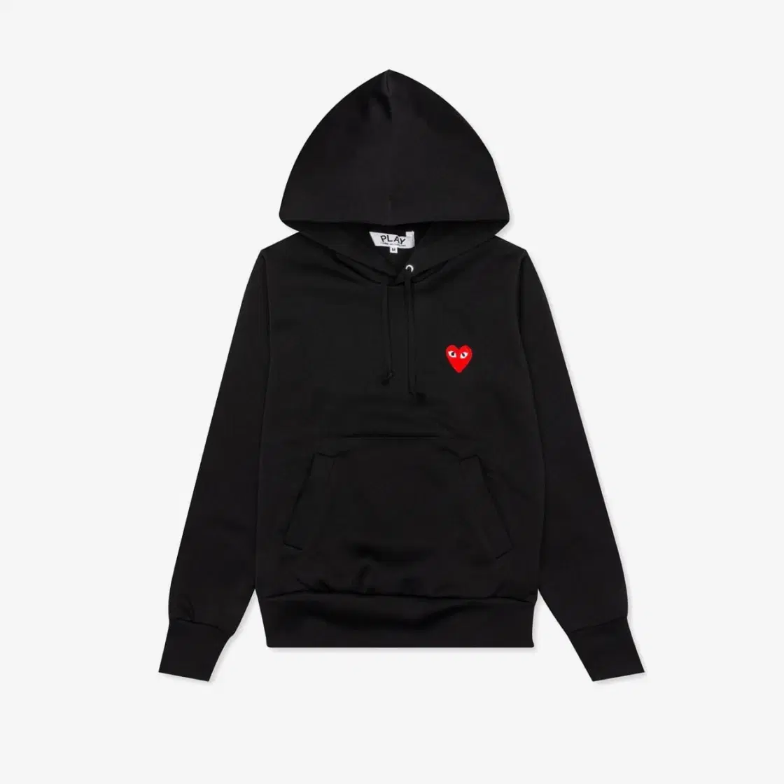 Comme des Garcons (W) Play Comme des Garcons Hooded Sweatshirt Black