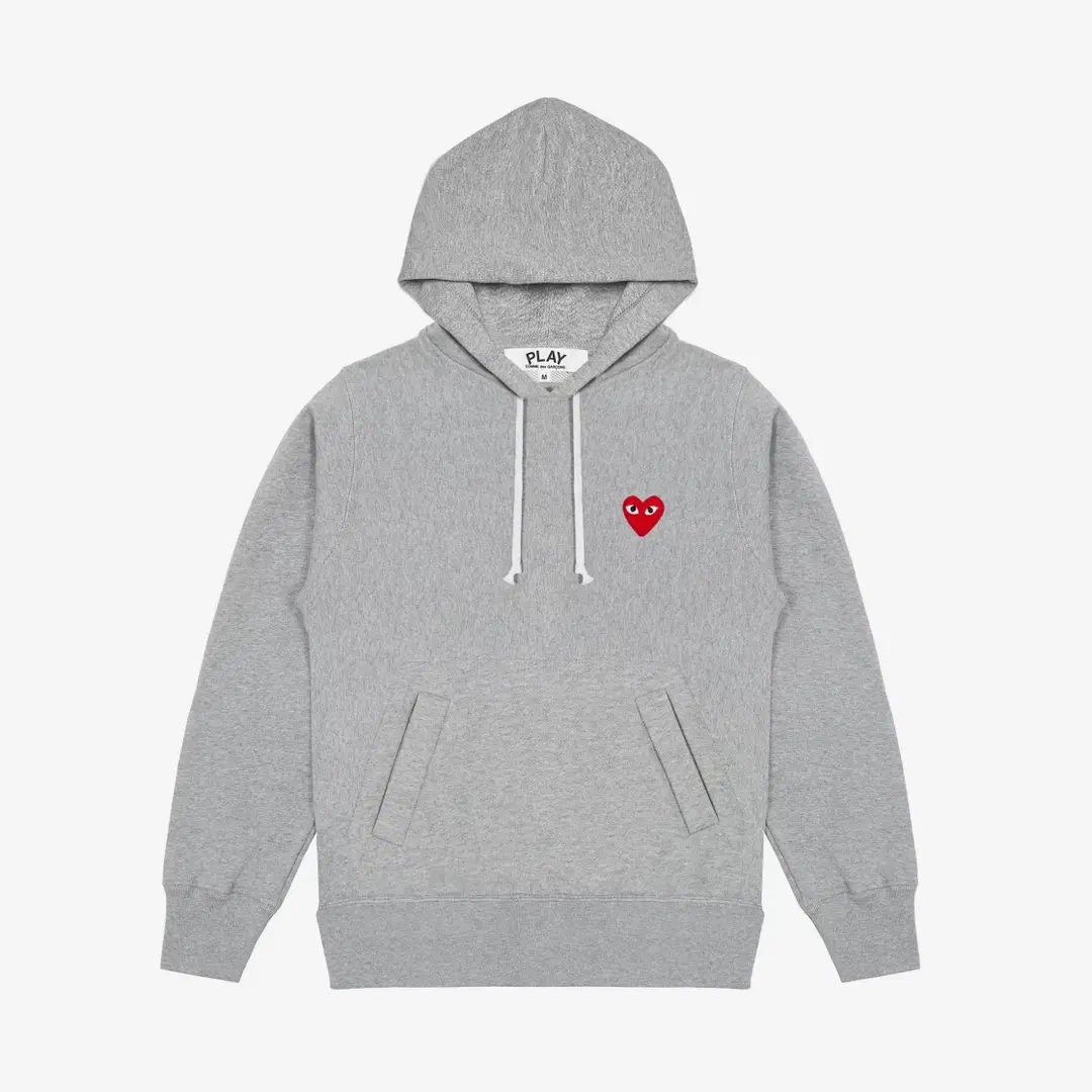 Comme des Garcons (W) Play Comme des Garcons Hooded Sweatshirt Grey