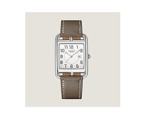 Buy Hermes Cape Cod watch, Large model, 37 mm Steel Calfskin 29mm at Sasom – Authentic and Ready to Ship