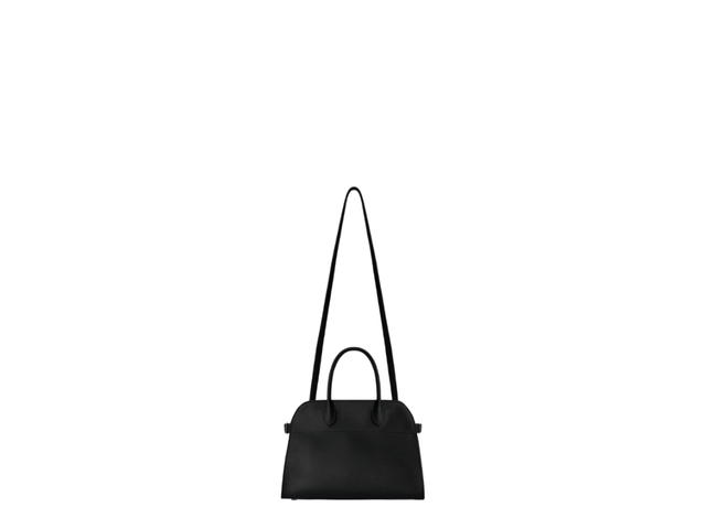 The Row The Row Soft Margaux 12 Bag In Leather Black - view 4