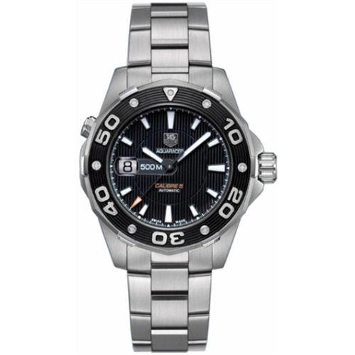 Tag Heuer Tag Heuer Aquaracer 500M Calibre 5 43 Stainless Steel / Black / Bracelet