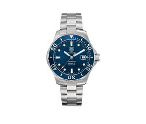 Buy Tag Heuer Aquaracer 300M Calibre 5 41 Stainless Steel / Blue / Bracelet at Sasom – Authentic and Ready to Ship