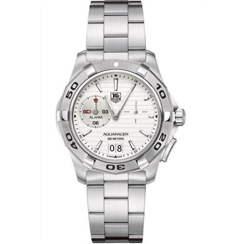 Tag Heuer Tag Heuer Aquaracer 300M Alarm 41 Stainless Steel / Silver / Bracelet