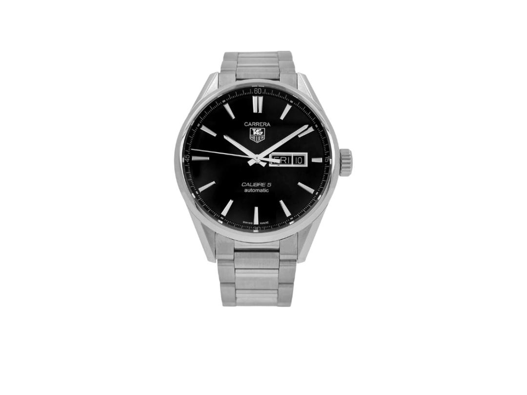 Tag Heuer Tag Heuer Carrera Calibre 5 Day Date Black Silver