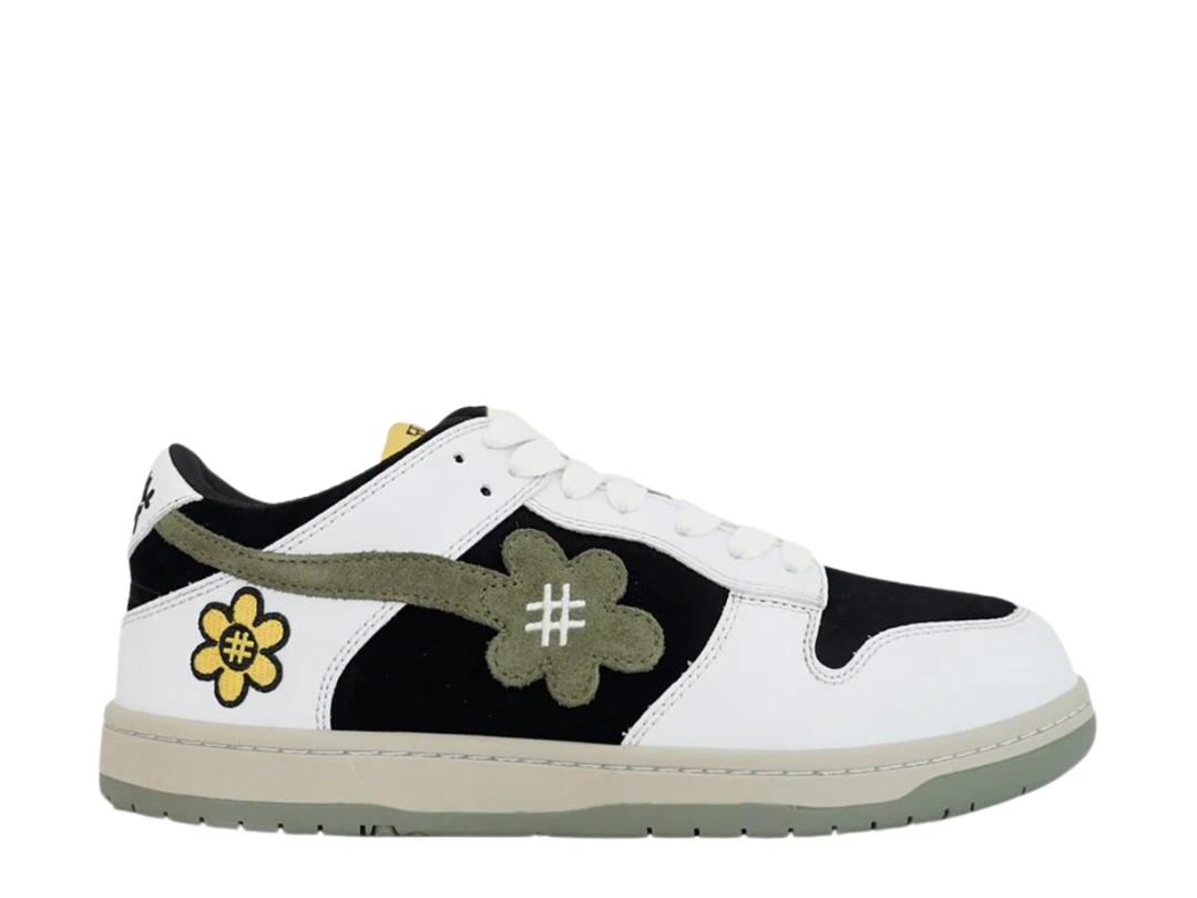 Water The Plant Water The Plant White Truffle Kicks Olive Green