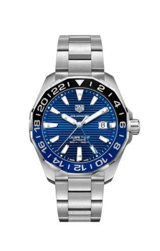 Tag Heuer Tag Heuer Aquaracer 300M Calibre 7 GMT Stainless Steel / Blue / Bracelet