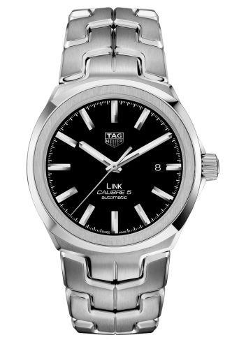 Tag Heuer Tag Heuer Link Calibre 5 41 Stainless Steel / Black / Bracelet