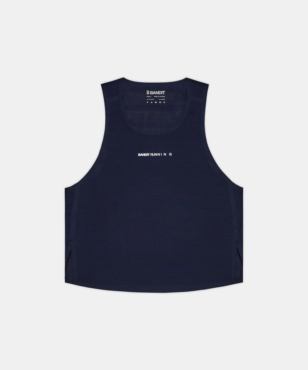 Bandit Running Bandit Running CoolGrid Race Singlet NY Navy (W)