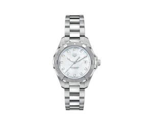 Buy Tag Heuer Aquaracer 300M Calibre 9 Automatic 32 Stainless Steel / MOP - Diamond / Bracelet at Sasom – Authentic and Ready to Ship