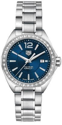 Tag Heuer Tag Heuer Formula 1 Quartz 35 Stainless Steel / Diamond / Blue / Bracelet