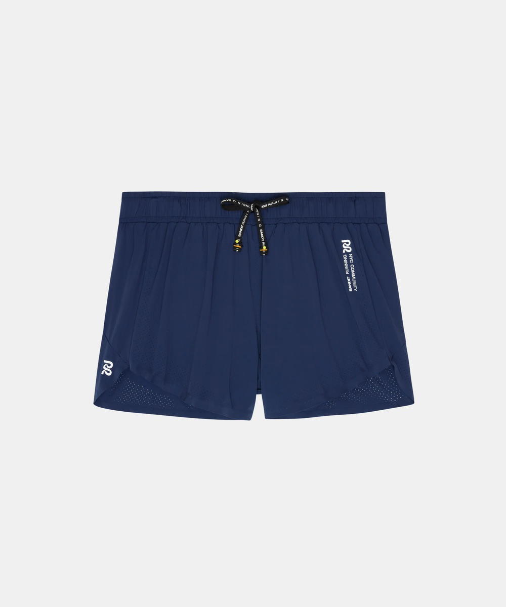 Bandit Running Bandit Running Vento 4" Wave Short NY Navy (W)