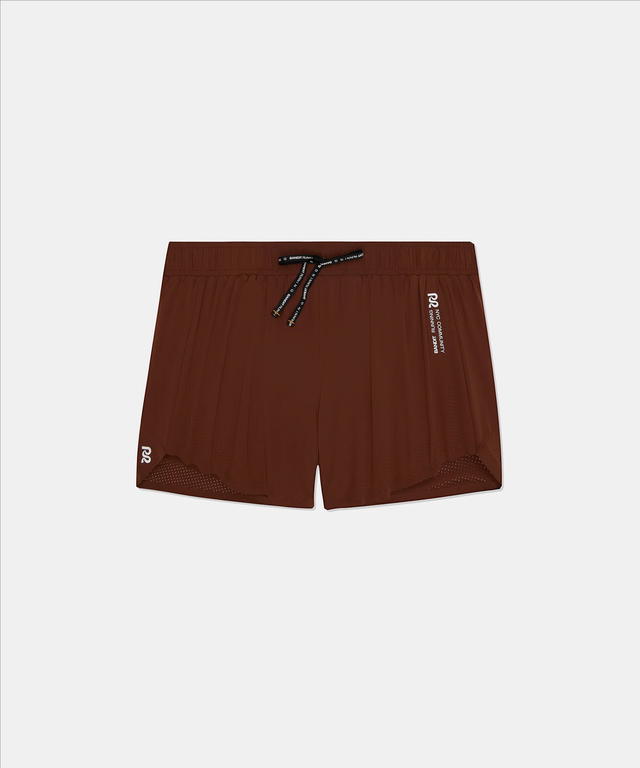 Bandit Running Bandit Running Vento 4" Wave Short Coffee Bean (W) - view 1