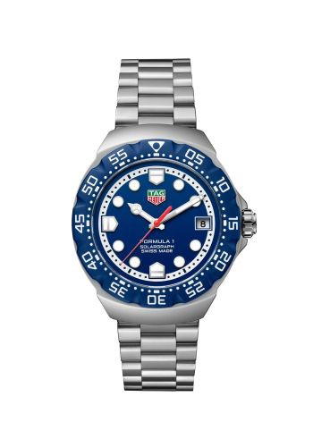 Tag Heuer Tag Heuer Formula 1 Solargraph 38 Stainless Steel / Blue  / Bracelet