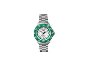 Buy Tag Heuer Formula 1 Solargraph Watch With Solar Quartz 38 mm Steel Green at Sasom – Authentic and Ready to Ship