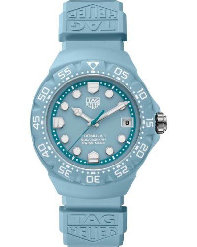 Tag Heuer Tag Heuer Formula 1 Solargraph 38 Light Blue Polylight / Light Blue / Rubber