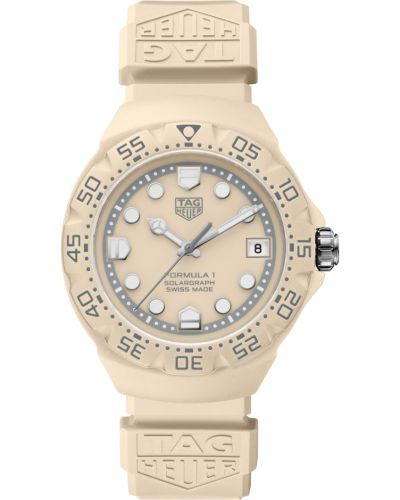 Tag Heuer Tag Heuer Formula 1 Solargraph 38 Beige Polylight / Beige / Rubber