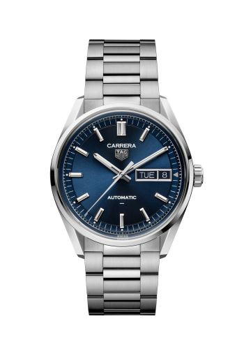 Tag Heuer Tag Heuer Carrera Day Date Stainless Steel / Blue / Bracelet