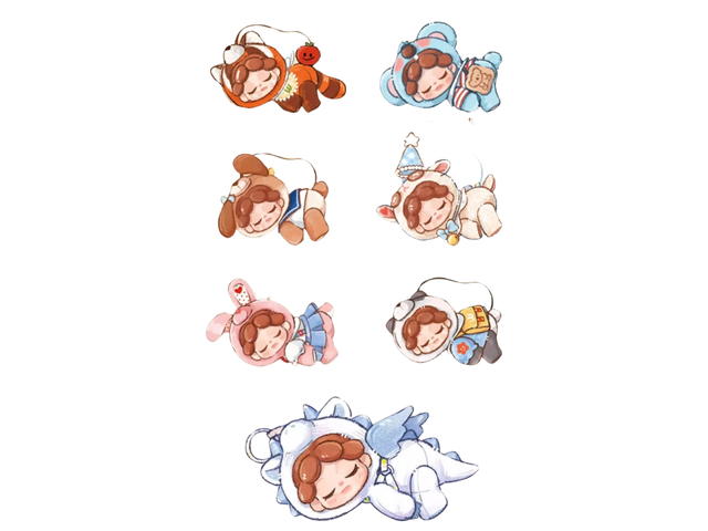 wendy Wendy Zoo School Series Plush Doll Blind Box Single Box - view 3