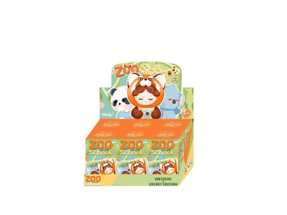 wendy Wendy Zoo School Series Plush Doll Blind Box Whole Set