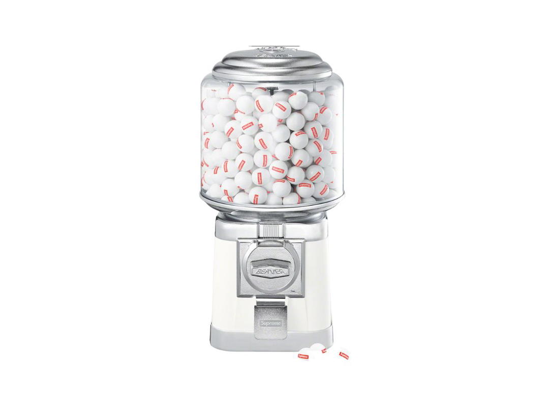 Supreme Supreme Beaver Gumball Machine White