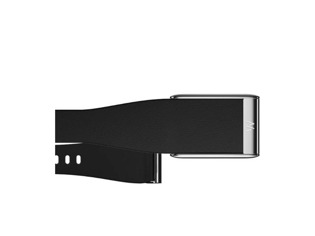 Whoop Whoop 5.0 LeatherLuxe Tapered Band Black with Titanium (Bands Only) - view 2